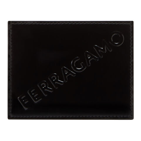 EMBOSSED FER Credit Card Case-Black
