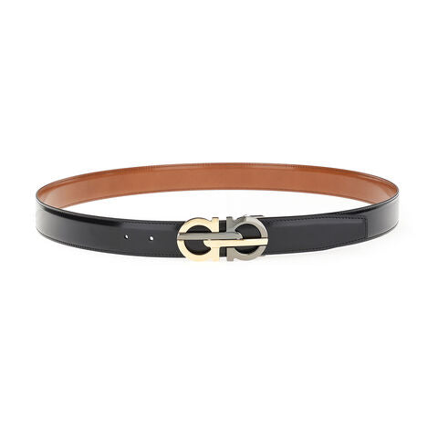 DOUBLE ADJUS Adjustable and Reversible-BLACK-BROWN